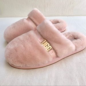 SALE! NEW UGG Dalla Slipper Pink Fur Slides